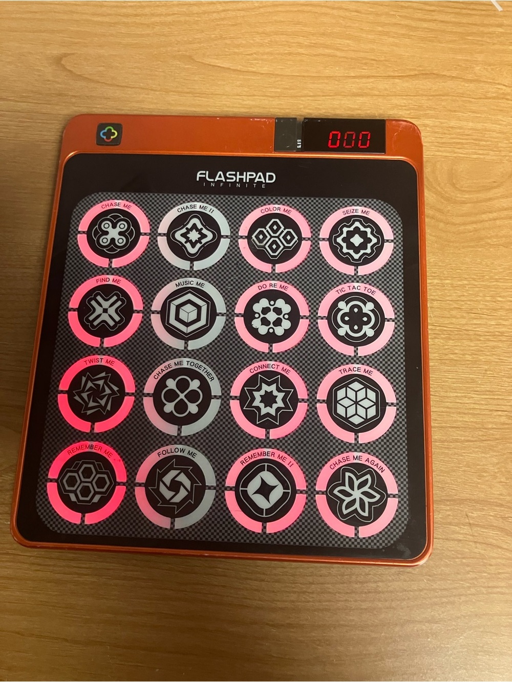 Infinite Electronic Memory Game - Pink and Orange flashpad
